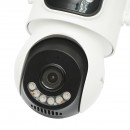 Camera supraveghere 4G, WIFI 2.4GHz cu panou solar 7.6W incarcare rapida, lentila duala 4MP, rotativa 360 PTZ cu senzor de miscare, detectie umana si aplicatie iCSee
