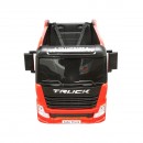 Camion electric rosu cu acumulator  12V/7Ah si telecomanda JJ2011  pentru copii 3 ani