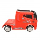 Camion electric rosu cu acumulator  12V/7Ah si telecomanda JJ2011  pentru copii 3 ani
