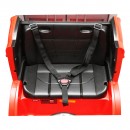 Camion electric rosu cu remorca, acumulator 12V/7Ah si telecomanda JJ2011 pentru copii 3 ani