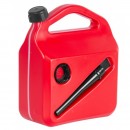 Canistra plastic pentru combustibil Strend Pro Premium, 5 L, rosie