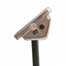 Cantar electronic de podea 150kg tip platforma 400x300mm cu brat pliabil, afisaj LCD Breckner Germany