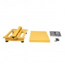 Cantar electronic de podea tip platforma 350 Kg cu brat pliabil, ecran LCD Breckner Germany