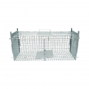 Capcana animale salbatice tip colivie pliabila metalica 75x26x30cm