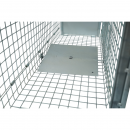 Capcana animale salbatice tip colivie pliabila metalica 75x26x30cm