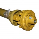 Cardan 1000 mm S6 T6 cu ambreiaj compus din 2 discuri cruce 30,2x92 (teava stea) 1 3/8 Z=6 freza
