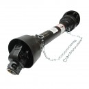 Cardan 1000 mm S6 T6 cu ambreiaj compus din 2 discuri cruce 30.2x92 (teava stea) 1 3/8 Z=6 freza