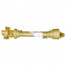 Cardan 1000 mm S7 T7 cu ambreiaj compus din 2 discuri cruce 30,2x106,5 (teava stea) 1 3/8 Z=6 freza