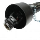 Cardan 1200 mm T2 L2 cruce 23.8x61.3 (teava triunghiulara 34/40 si 40/48) 3/8 Z=6