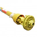 Cardan 1400mm T5 1 3/8 Z=6 cu ambreiaj compus din 2 discuri cruce 30,2x80