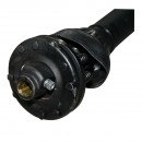 Cardan 1500 mm T5 cu ambreiaj compus din 2 discuri cruce 30,2x80 (teava triunghiulara) 1 3/8 Z=6