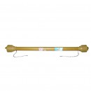 Cardan 1600 mm T4 cruce 27x74,6 (teava triunghiulara) 1 3/8 Z=6
