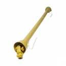 Cardan 2000 mm T4 Z=6 (cruce 27x74,6) teava triunghi 