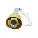 Cardan 650 mm T2 cruce 24x62 teava triunghiulara 1 3/8 Z=6