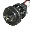 Cardan 850 mm S6 cu ambreiaj compus din 2 discuri cruce 30,2x92 (teava stea) 1 3/8 Z=6 freza