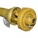 Cardan 850 mm S6 T6 cu ambreiaj compus din 2 discuri cruce 30,2x92 (teava stea) 1 3/8 Z=6 freza