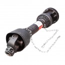 Cardan 850 mm S7 T7 cu ambreiaj compus din 2 discuri cruce 30,2x106,5 (teava stea) 1 3/8 Z=6 freza