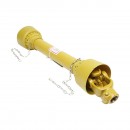 Cardan 850 mm T4 cruce 27x75 (teava triunghi)1 3/8 Z=6 Cositoare 1,35/1,65/1,85