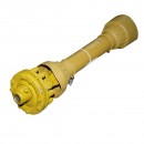 Cardan 850 mm T5 cu ambreiaj compus din 2 discuri cruce 30,2x80 (teava triunghiulara) 1 3/8 Z=6