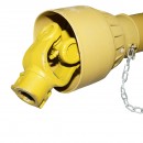 Cardan 850 mm T5 cu clichet universal cruce 30,2x80 (teava triunghiulara) 1 3/8 Z=6 COSITOARE 1,85