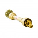 Cardan 850mm T6 Z=6 cu ambreiaj universal cruce 30,2x92