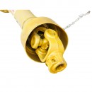Cardan 850mm T6 Z=6 cu ambreiaj universal cruce 30,2x92