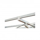Carport 2 masini cu sistem, structura prinderi panouri solare fotovoltaice(660W) 9.24KW