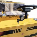 Carucior electric platforma cu 2 banchete pentru transport marfa 800W, 48V, 2.5x1.25m sarcina maxima 800Kg THOR