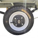 Carucior electric platforma cu 2 banchete pentru transport marfa 800W, 48V, 2.5x1.25m sarcina maxima 800Kg THOR