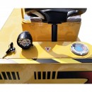 Carucior electric platforma cu bancheta pentru transport marfa 1200W, 48V, 3x1.25m sarcina maxima 1000Kg THOR