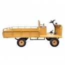Carucior electric platforma cu bancheta pentru transport marfa 800W, 48V, 2.5x1.25m sarcina maxima 800Kg THOR	