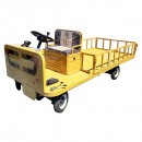 Carucior electric platforma cu bancheta si obloane pentru transport marfa 1200W, 60V, 2.5x1.25m sarcina maxima 1000Kg THOR