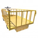 Carucior electric platforma transport marfa 800W, 40V, 2.5x1.25m sarcina maxima 1000Kg THOR