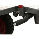 Carucior electric tip platforma, GeoTech E-Truck 400, 40V 6Ah, max 400 kg, 400W, Dimensiuni platforma 121x85 cm, 6 km/h