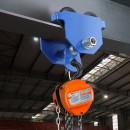 Carucior pentru palan, Capacitate 2000 kg, latime lucru 63.5-177.8 mm