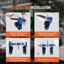 Carucior pentru palan, Capacitate 2000 kg, latime lucru 63.5-177.8 mm