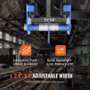 Carucior pentru palan, Capacitate 2000 kg, latime lucru 63.5-177.8 mm