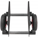 Carucior pentru placi de gips-carton, Vivatechnix VMD-1082, Capacitate 250 kg, Otel, 500x400x390 mm