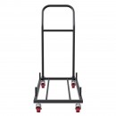 Carucior pentru scaune pliante, Otel, 1000x510x1090 mm, Capacitate 12 scaune, max 50 kg