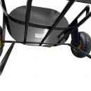 Carucior pentru transport ghivece flori, Vivatechnix VMD-1081, max 200 kg, 2 x roti, Otel, 1330x840x670 mm