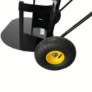 Carucior pentru transport ghivece flori, Vivatechnix VMD-1081, max 200 kg, 2 x roti, Otel, 1330x840x670 mm
