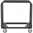 Carucior pentru transport placi gips-carton, maxim 680 Kg, Otel, 4 x roti, 975 x 610 x 990 mm