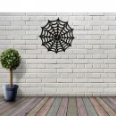 Ceas de perete metalic Krodesign Spider, diametru 50 cm, negru
