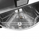 Centrifuga apicola electrica 120W 220V, extractor miere din inox cu 3 rame