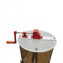 Centrifuga manuala apicola, extractor miere din inox cu 3 rame