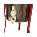 Centrifuga manuala apicola, extractor miere din inox cu 3 rame