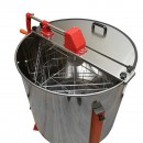 Centrifuga manuala apicola, extractor miere din inox cu 4 rame