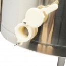 Centrifuga manuala apicola, extractor miere din inox cu 4 rame