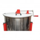 Centrifuga manuala apicola, extractor miere din inox cu 4 rame