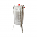 Centrifuga manuala apicola, extractor miere transparent cu 3 rame